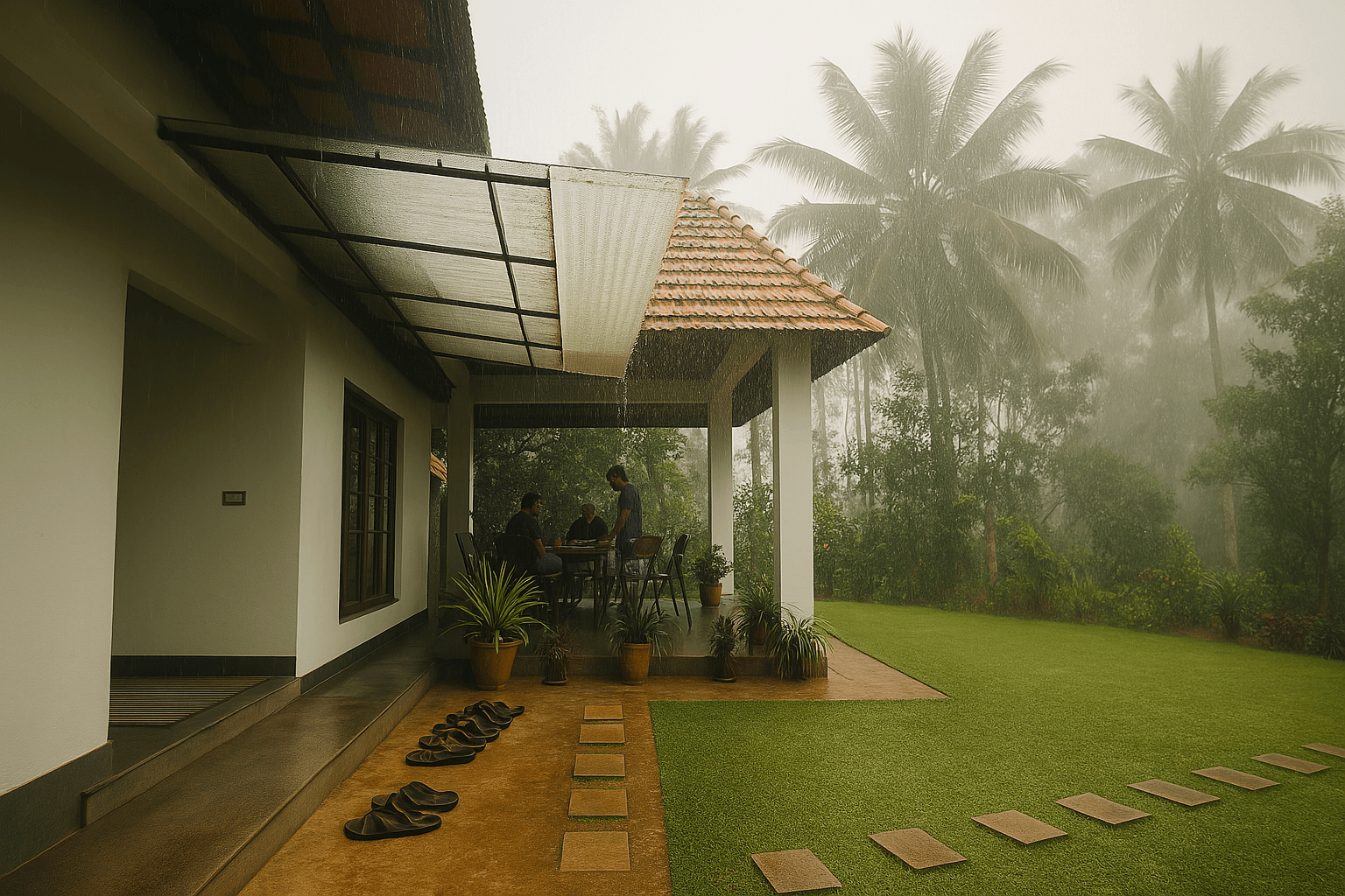 Monsoon mornings